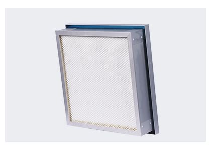 What is the installation process of the liquid tank type HEPA filter?