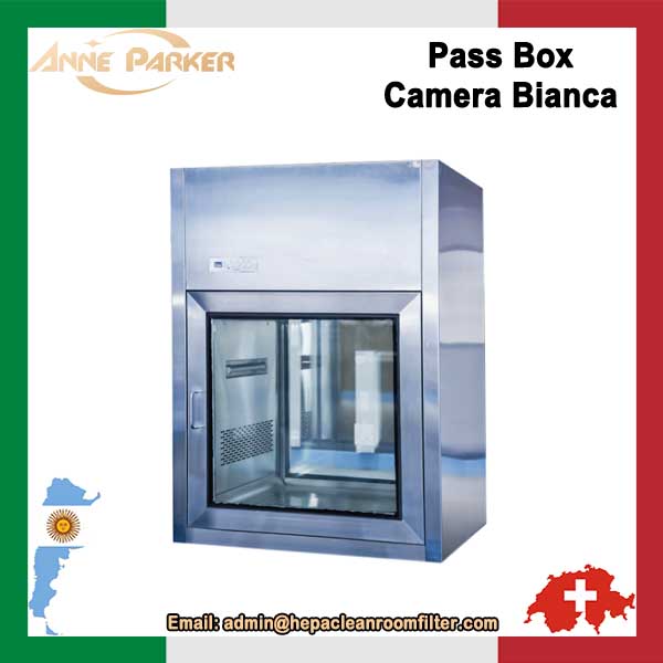 Produttore di pass box dinamici attivi per camere bianche industriali