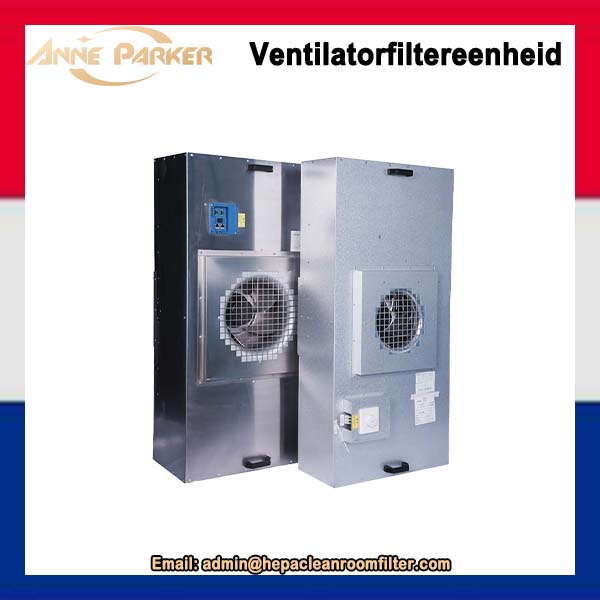 Cleanroom 2×4 HEPA FFU-ventilatorfilterunit met laag geluidsniveau