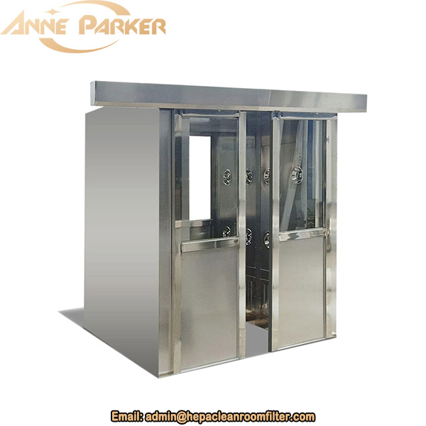 Cleanroom Equipment Double Door Air Shower Supplier in Pharmaceutical Industry