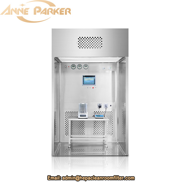 Reverse Laminar Air Flow Dispensing Booth in Pharmaceutical Industry
