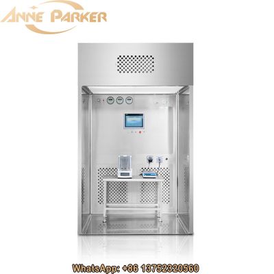 dispensing booth filters,reverse laminar air flow dispensing booth,weighing room in laboratory